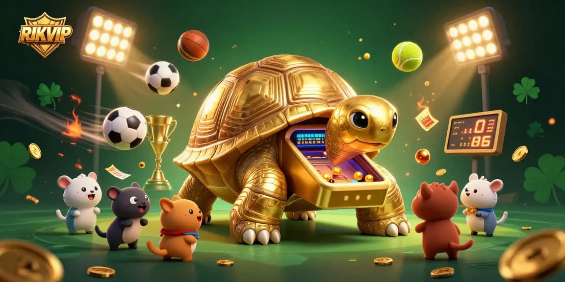 Experience thrilling gameplay at RIKVIP with exciting games, sports elements, and golden prizes.