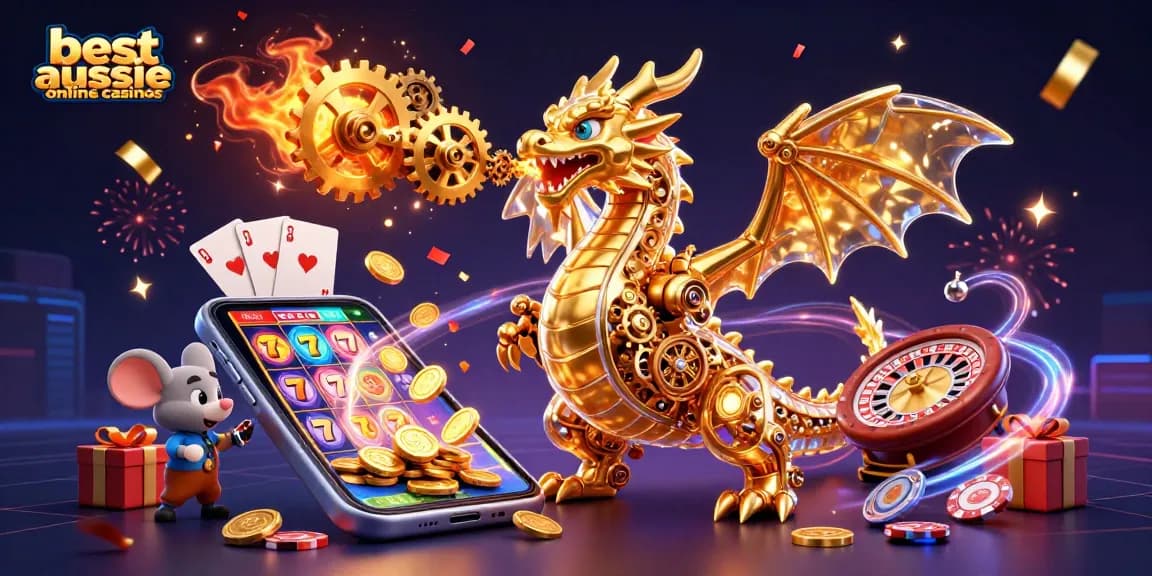 Engage with the best aussie online casinos through vibrant games and magical scenes.