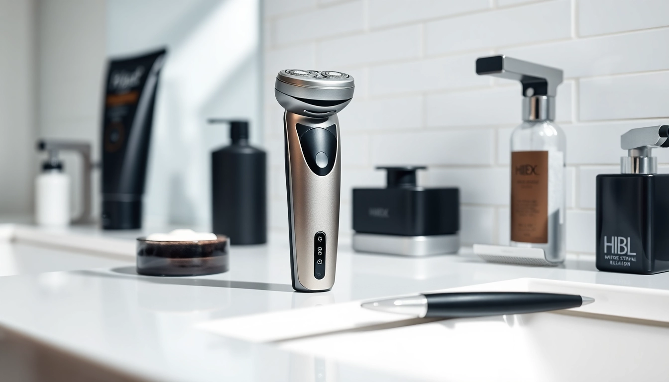 Experience precision grooming with the innovative one blade electric shaver featuring a sleek design.