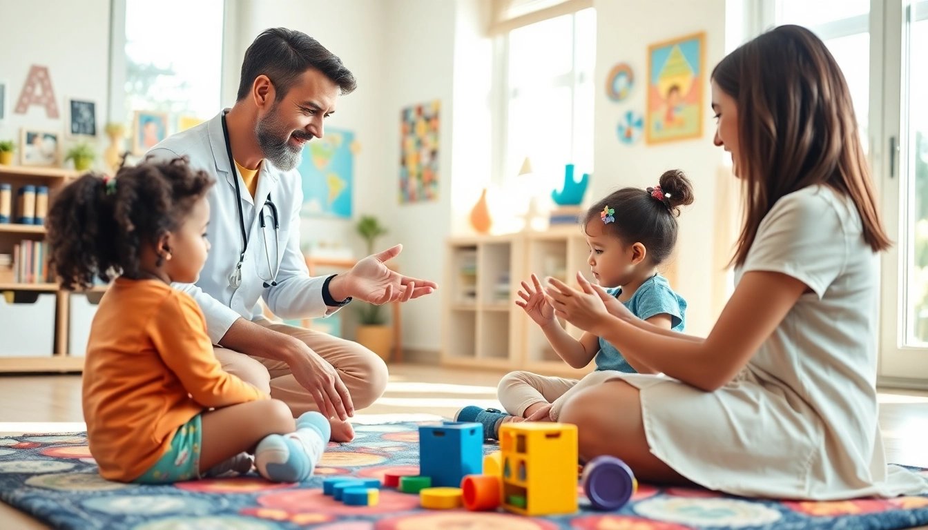 What is ABA therapy? Engaging therapist and child during a vibrant ABA therapy session.