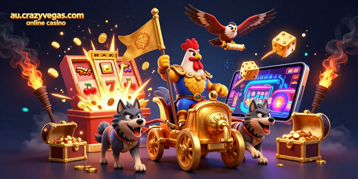Spin jackpots and win! Join the excitement at au.crazyvegas.com online casino today.