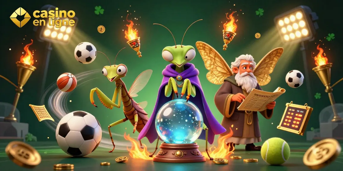 Plongez dans l'univers des paris avec cette illustration de casino en ligne captivante.