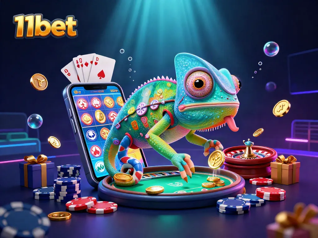 Experience thrilling gaming adventures with 11bet, featuring casino action and vibrant animations.