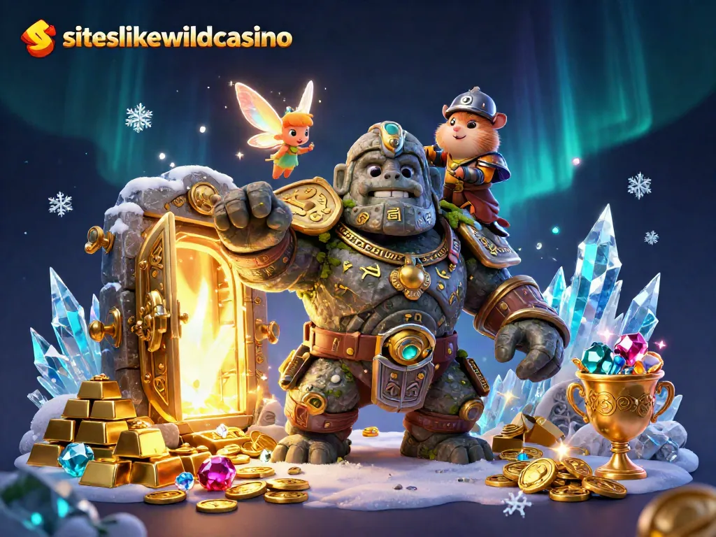 Experience excitement at siteslikewildcasino with magical characters amidst bursting treasure and games.