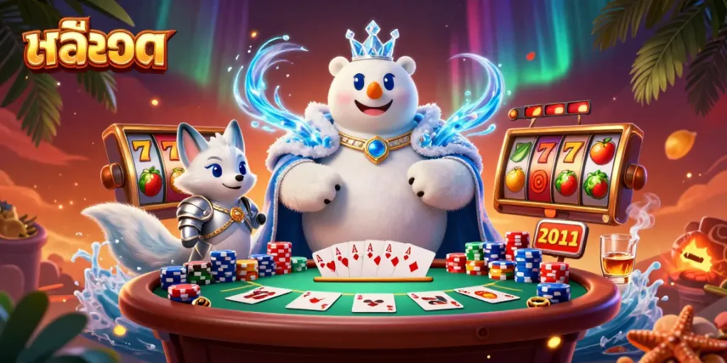 Experience the thrill of สล็อต action with colorful slot reels and casino excitement.