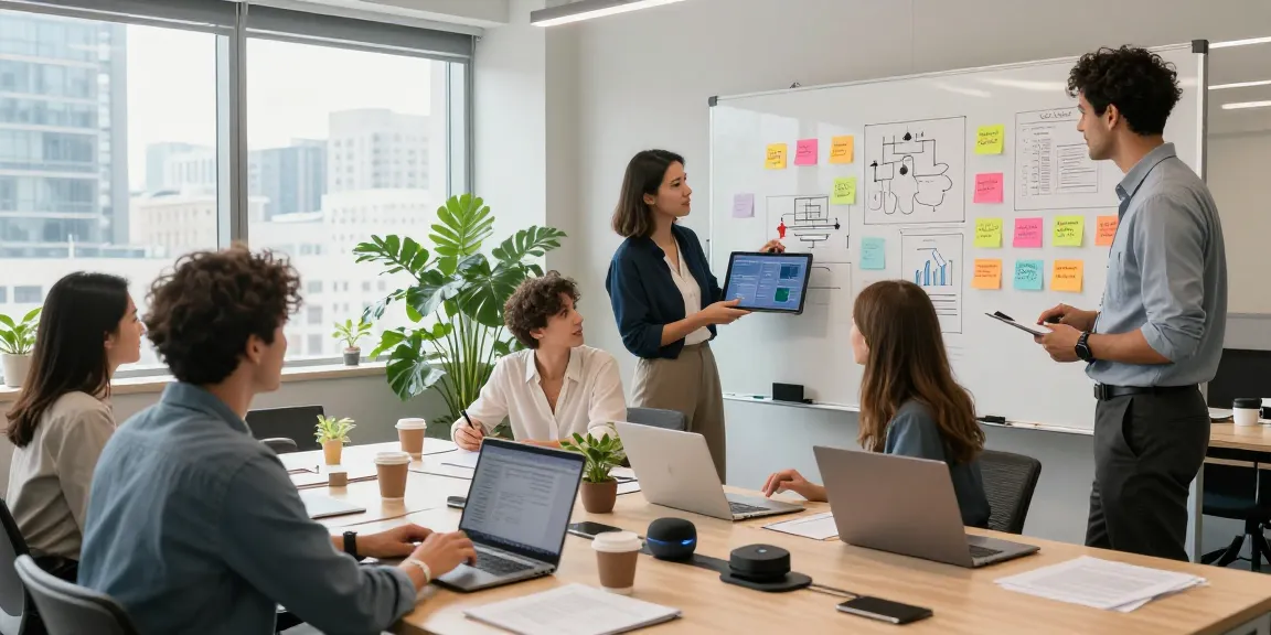 Team collaboration in a modern office showcasing innovative strategies for 456bd.