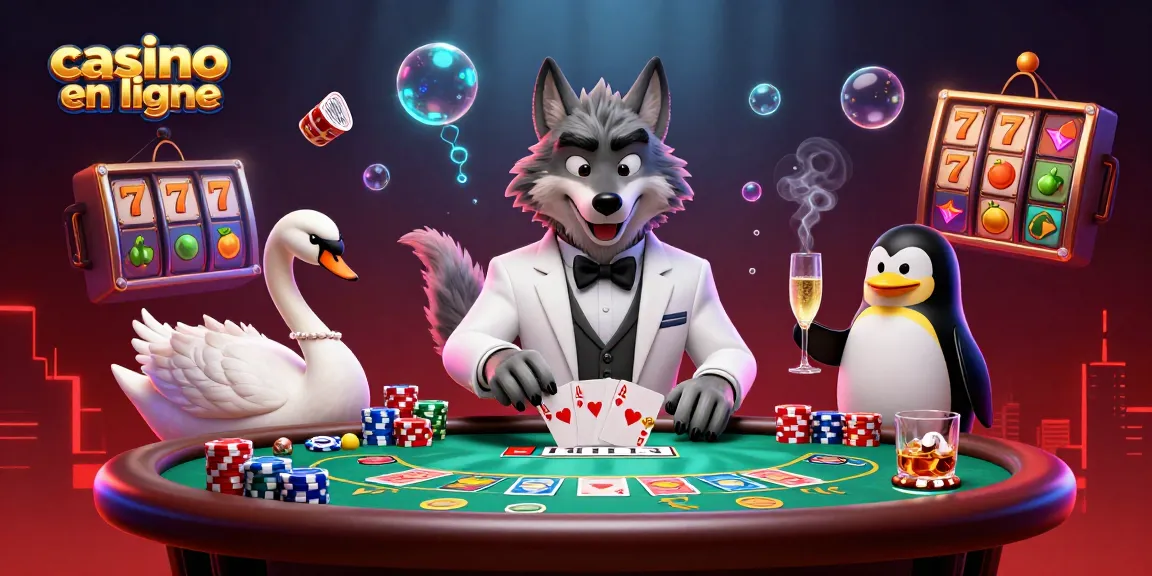 Profitez d'une incroyable expérience de jeu dans un casino en ligne avec des personnages fascinants qui jouent et découvrent les meilleures stratégies.