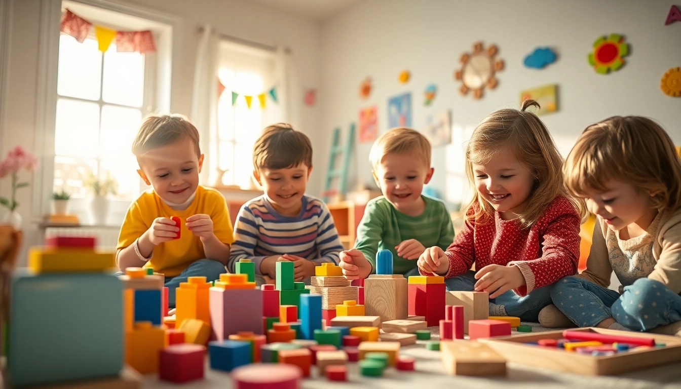 Visit the website to see kids joyfully engaging with colorful screen-free toys.