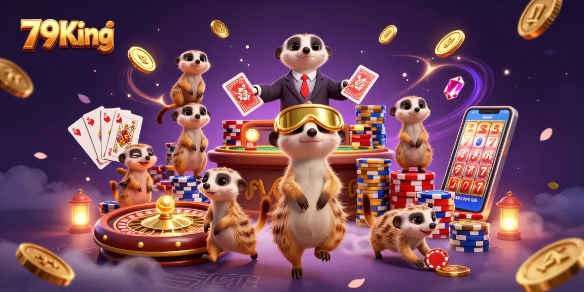 79King casino scene with meerkats providing an engaging gaming experience and dynamic gambling elements.