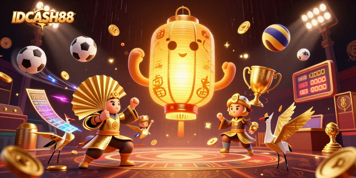 IDCASH88 offers thrilling casino action with golden lantern spirit and fast-paced sports elements.