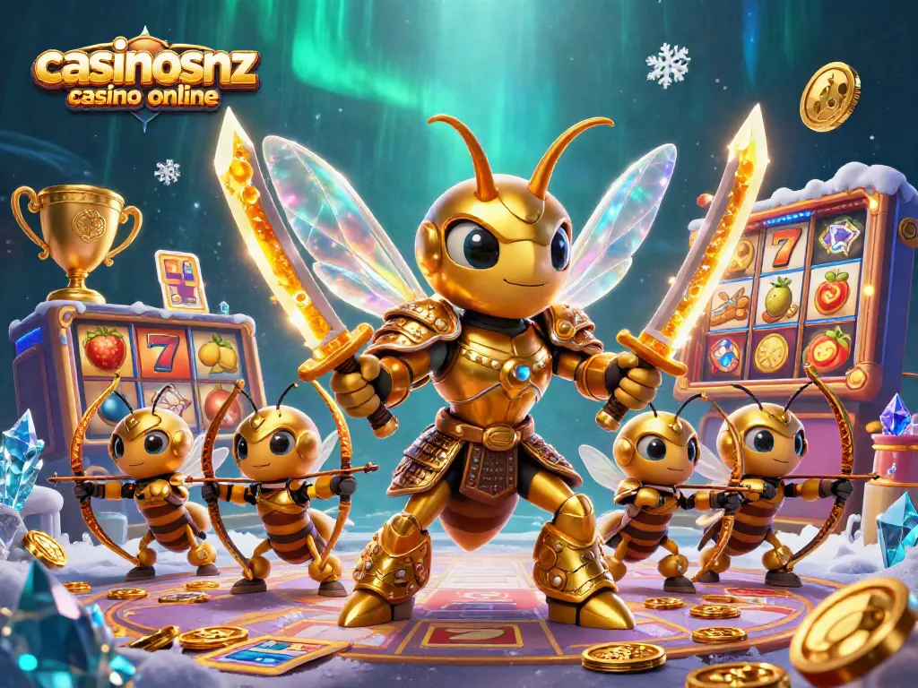 Experience thrilling gameplay at casinosnz casino online with vibrant symbols and immersive elements.