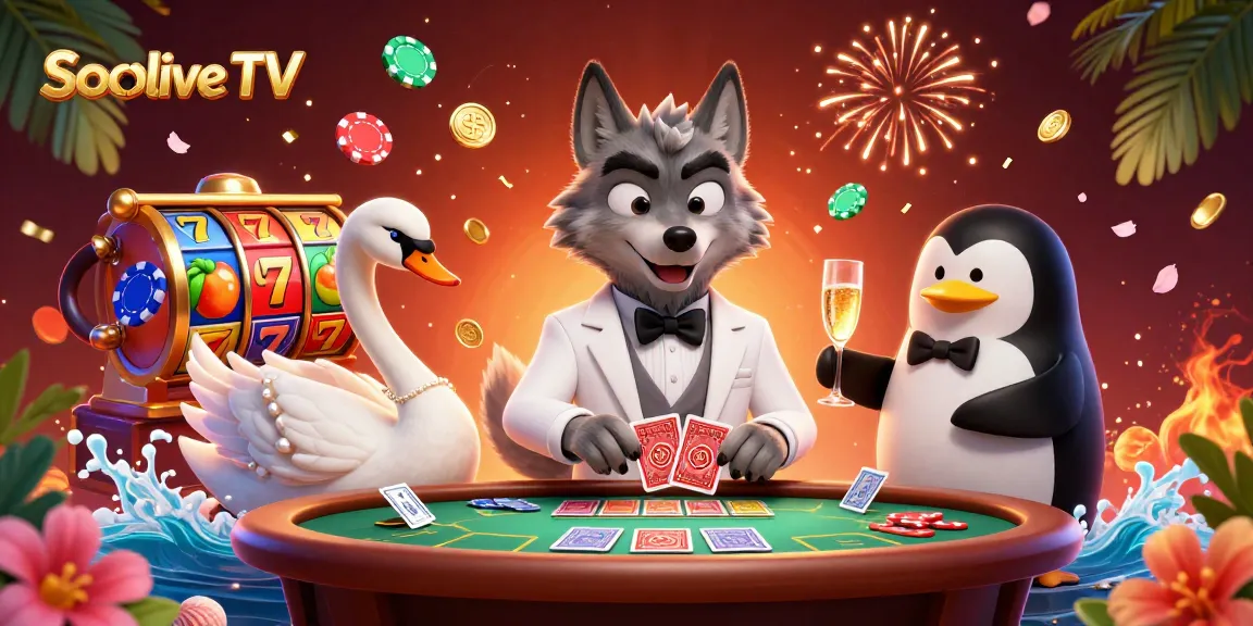 Socolive TV invites gamblers to enjoy the excitement of 3D casino games with vibrant characters and dynamic elements.