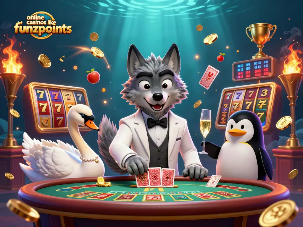 Experience exciting gameplay at online casinos like Funzpoints with immersive 3D graphics and dynamic casino elements.