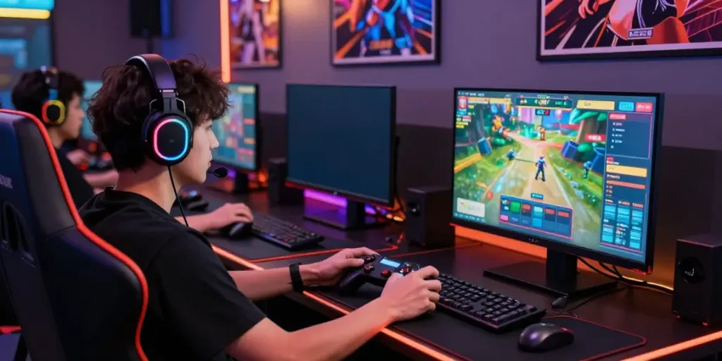 Trải nghiệm chơi game trực tuyến vvwin với không gian năng động và hiện đại