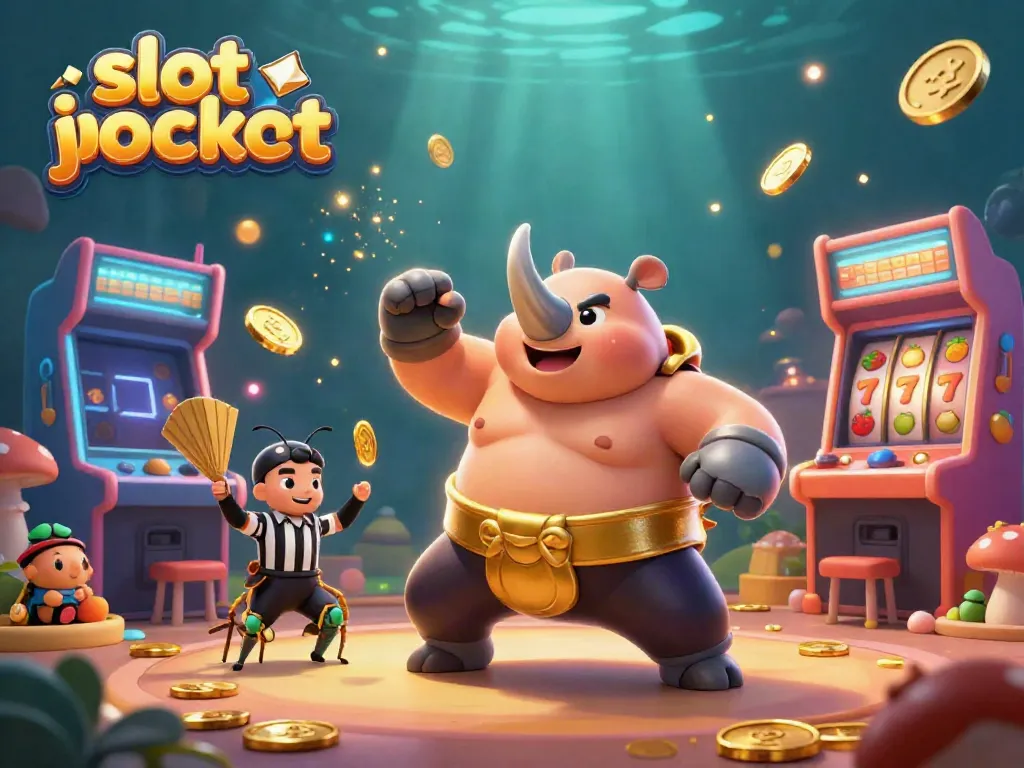 Experience thrilling slot jackpot action with vibrant characters and dynamic gaming elements.