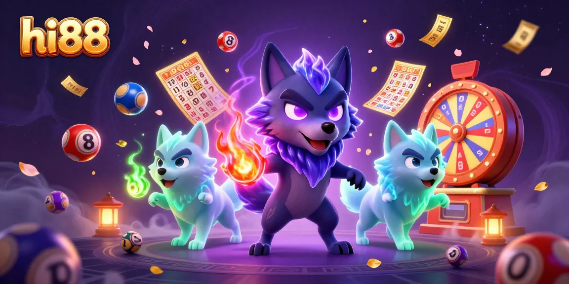 Engage with exciting hi88 casino games featuring a wolf pack and dynamic lottery elements.