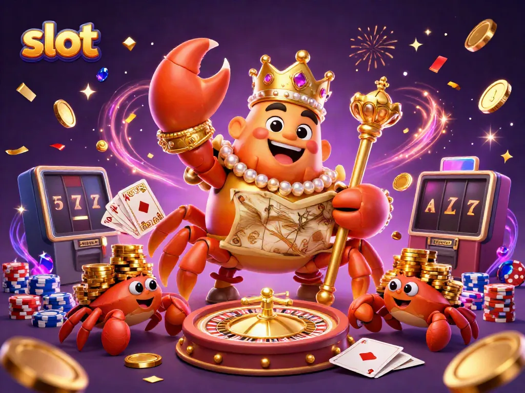 Menggali slot dengan 3D kucing emas besar dan harta karun, serta koin emas malah meriah.