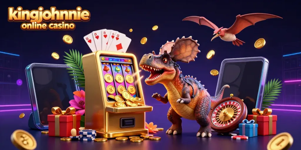 Experience the excitement at kingjohnnie online casino as unique creatures celebrate jackpot wins!