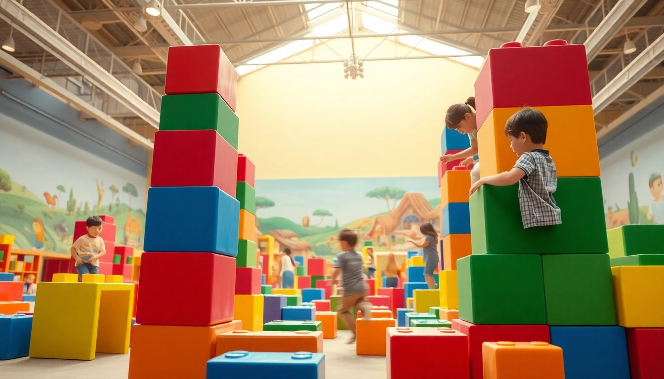 Creative Adventures with Giant Foam Building Blocks for Kids